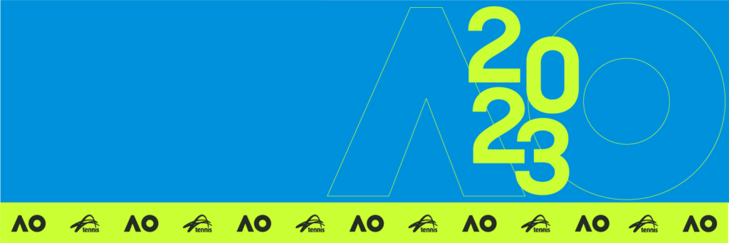 Australian Open AO 2023 banner