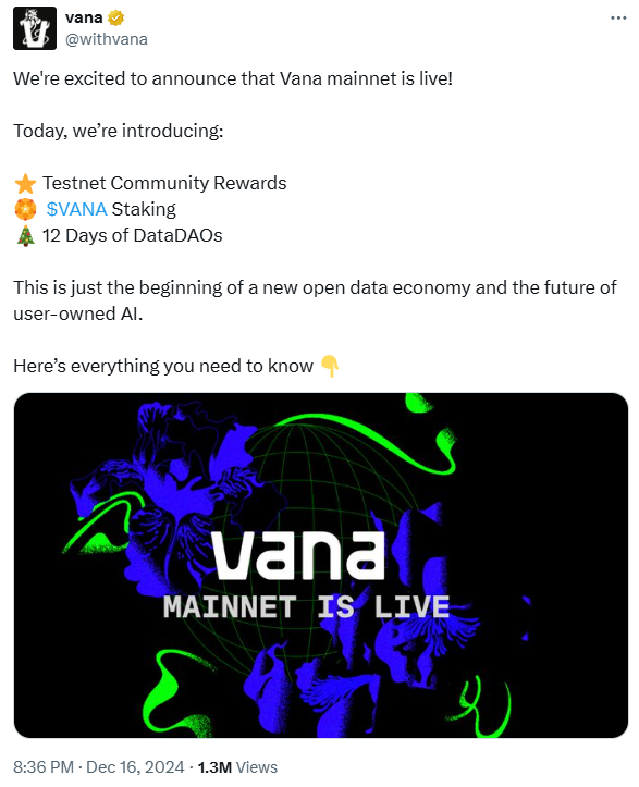vana mainnet